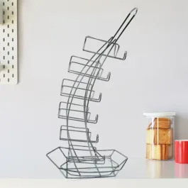5170 Steel Glass Stand Rack 6 Glass Store Store Rack For Home & hotel Use