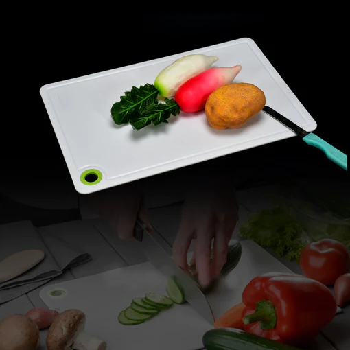 2316 FRUIT & VEGETABLE CHOPPING BOARD PLASTIC CUTTING BOARD FOR KITCHEN - Image 3