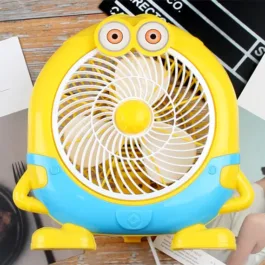 6464 PLASTIC CUTE MINI CARTOON ELECTRIC USB FAN DESK FAN FOR CHILDREN