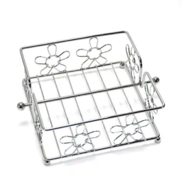 5131 Decorative Stain Steel Napkin Holder & Tissue Holder Stand