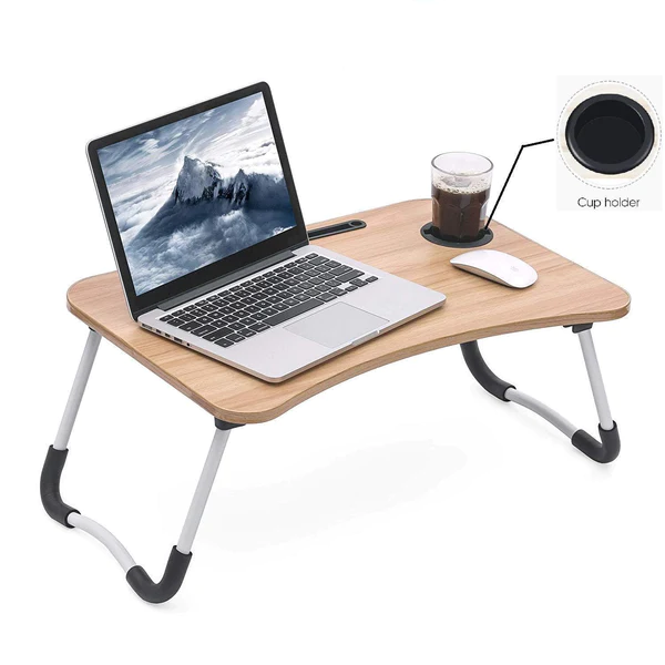4493 Multi-Purpose Laptop Desk for Study and Reading with Foldable Non-Slip Legs Reading Table Tray , Laptop Table ,Laptop Stands, Laptop Desk, Foldable Study Laptop Table - Image 2