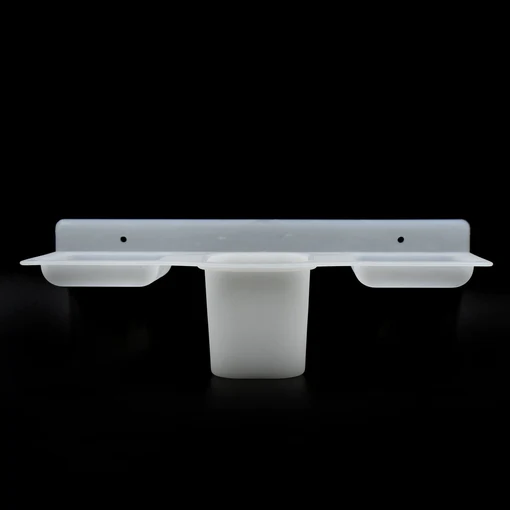 4777L 4IN1 WALL SOAP DISH TOOTHBRUSH HOLDER, SOAP DISH HOLDER, TUMBLER HOLDER , DAILY BATH ACCESSORIES HOLDER FOR HOME USE - Image 6