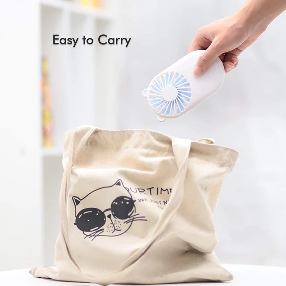 4830 HANDHELD FAN CREATIVE MINI FAN PERSONAL FAN USB FAN POCKET FAN WITH BRACKET TABLE PERSONAL FAN FOR DESKTOP MINI FAN MINI FANS PERSONAL FANS - Image 5