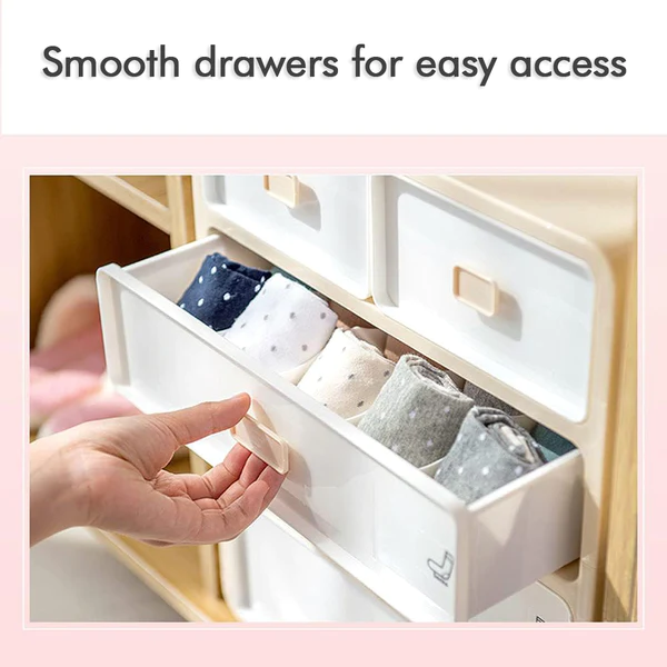 4808 3 Layer Multipurpose Plastic Storage Drawer Box organizer for Kitchen tools, Office Stationary, Jewellery, Cosmetics, Countertop Desktop Organizer - Image 7
