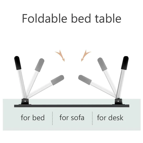 4493 Multi-Purpose Laptop Desk for Study and Reading with Foldable Non-Slip Legs Reading Table Tray , Laptop Table ,Laptop Stands, Laptop Desk, Foldable Study Laptop Table - Image 8