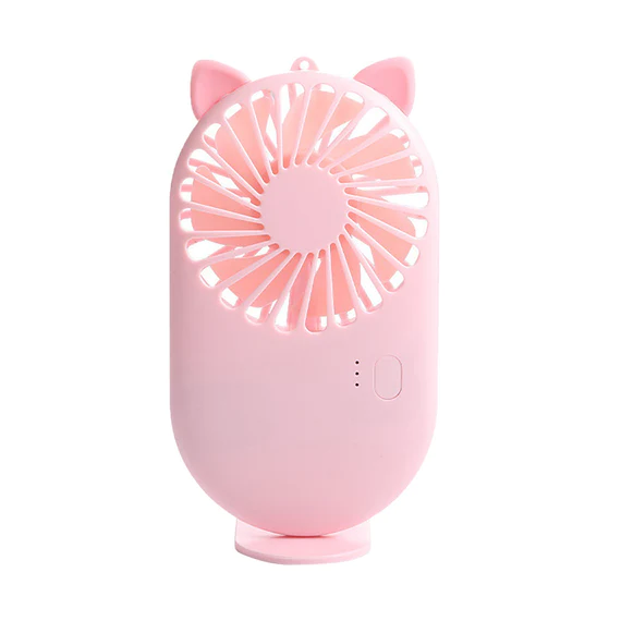 4830 HANDHELD FAN CREATIVE MINI FAN PERSONAL FAN USB FAN POCKET FAN WITH BRACKET TABLE PERSONAL FAN FOR DESKTOP MINI FAN MINI FANS PERSONAL FANS - Image 7