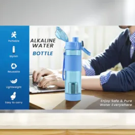 6480 ALKALINE WATER BOTTLE, WITH FOOD GRADE PLASTIC, STYLISH AND PORTABLE
