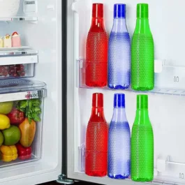 5306 Plastic Fridge Water Bottle | Bubble Design Water Bottle | Use For Fridge, Home and Office ( Brown Box )