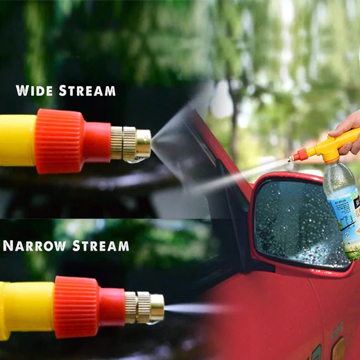 468 BOTTLE SPRAYER FOR PLANTS GARDEN PESTICIDE CAR WASH WITH ADJUSTABLE BRASS NOZZLE SPRAYER (HANDHELD PUMP) - Image 3