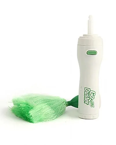 BZ10 Hand-Held, Sward Go Dust Electric Feather Spin Motorised Cleaning Brush Set Home Duster Feather Dust Cleaner Brush for Home, Office, Car - Image 8