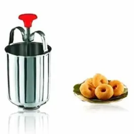 0145B STAINLESS STEEL MEDU VADA AND DONUT MAKER FOR PERFECTLY SHAPED AND CRISPY VADA MAKER