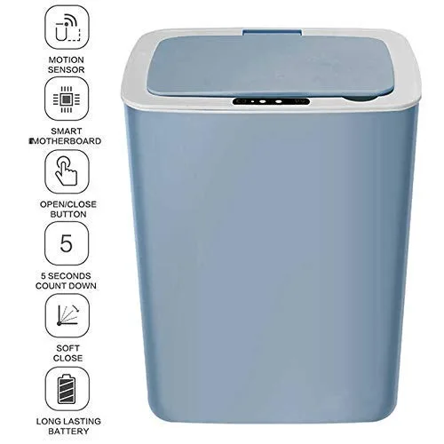 CS12 14L Automatic Sensor Dustbin Smart Sensor Trash Can Induction Waste Bin Rubbish Can Home Living Room Garbage Bucket - Image 7