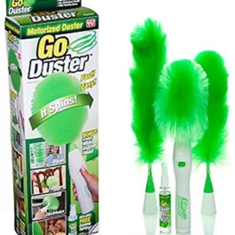 BZ10 Hand-Held, Sward Go Dust Electric Feather Spin Motorised Cleaning Brush Set Home Duster Feather Dust Cleaner Brush for Home, Office, Car