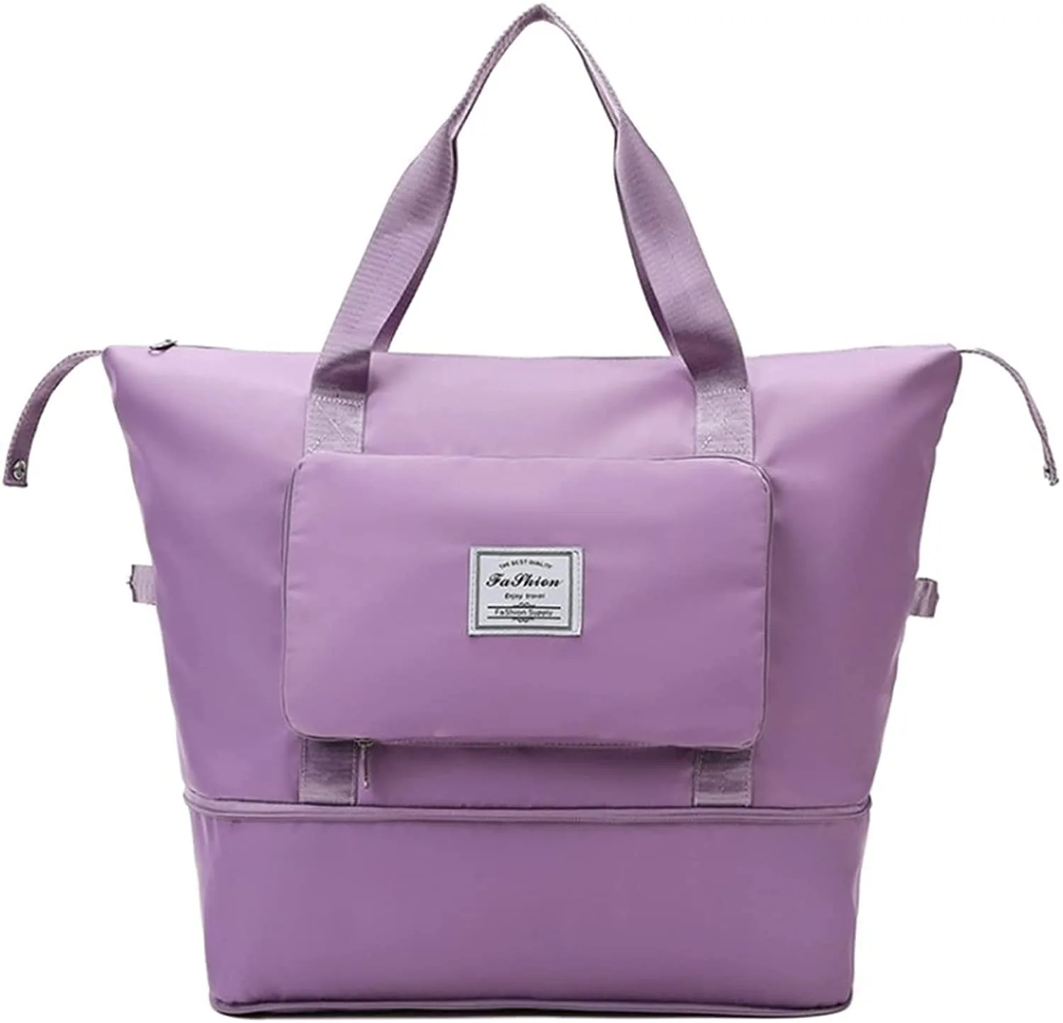 BZ23 Foldable Travel Duffle Bag for Women Lightweight Waterproof Luggage Bag for Travel (40 x 23 x 45cm)