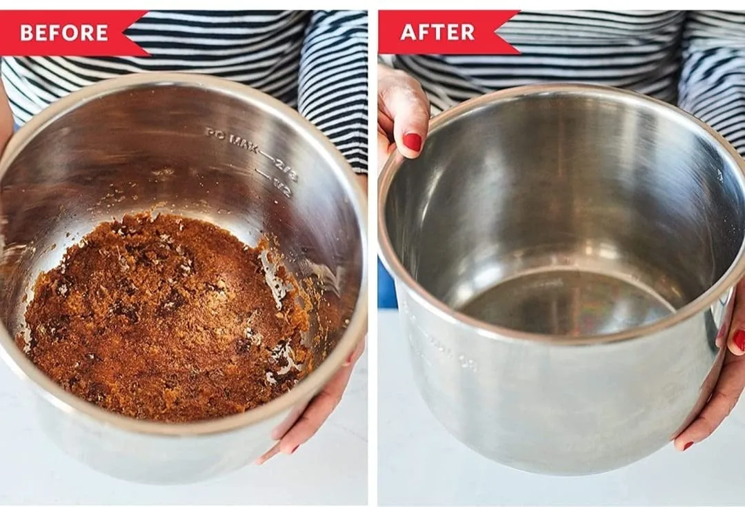 BZ13 Cream Boom Wash Stainless Steel Oven Cookware Cleaner for Removing Tough Stains Rust or Scale, Utensil cleaner for Burnt Marks Cleaner Paste for Pots... - Image 6