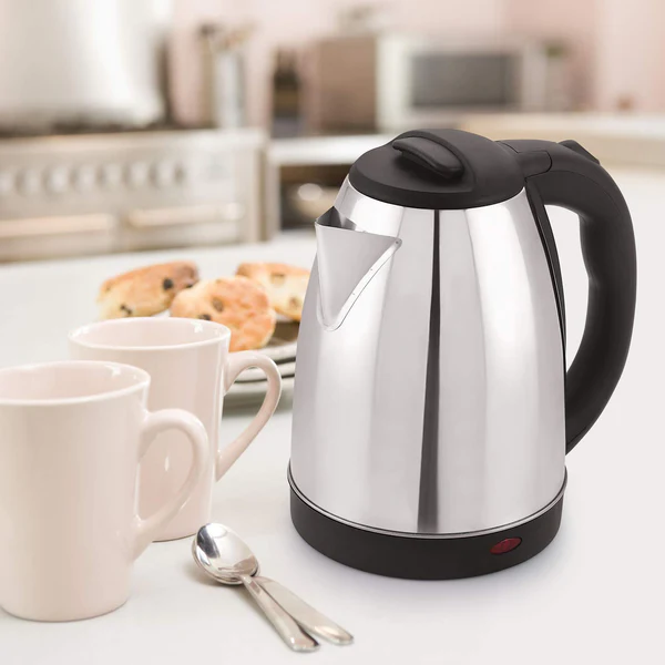 2151 Stainless Steel Electric Kettle with Lid - 2 l - Image 4