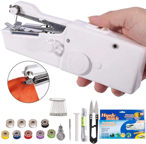 1232 HANDHELD PORTABLE MINI ELECTRIC CORDLESS SEWING MACHINE FOR BEGINNERS - Image 4