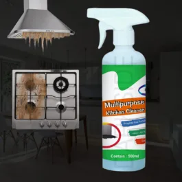 BZ11  Kitchen Cleaner Spray Oil & Grease Stain Remover Stove & Chimney Cleaner Spray Non-Flammable Nontoxic Magic Degreaser for Kitchen Gas Stove Grill Fan Cleaning (500ml)