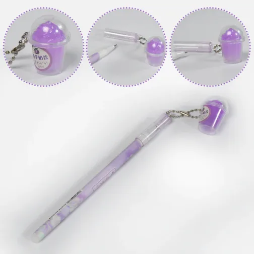 1174 Milk Shake Child Fancy Pen New style Children Ball Pen For School , Office & Children Fun Use - Image 3