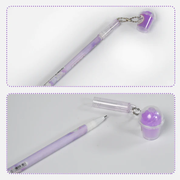 1174 Milk Shake Child Fancy Pen New style Children Ball Pen For School , Office & Children Fun Use - Image 4