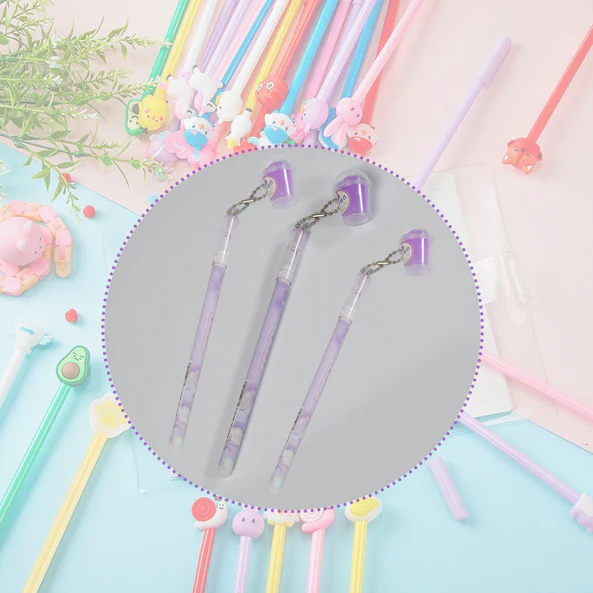 1174 Milk Shake Child Fancy Pen New style Children Ball Pen For School , Office & Children Fun Use - Image 6
