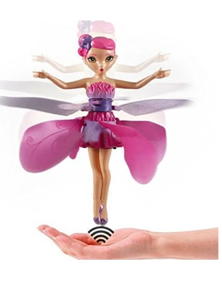 AE05 Flying Fairy Princess Doll with Hand Sensor Control and Led Light (Colour May Varies) - Image 3
