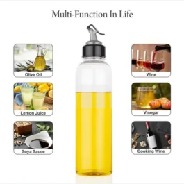 2346 OIL DISPENSER TRANSPARENT PLASTIC OIL BOTTLE | 1 LITER