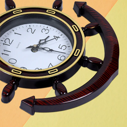 4944 ANCHOR SHAPE WALL CLOCK SIZE 28X23X5CMS - Image 5