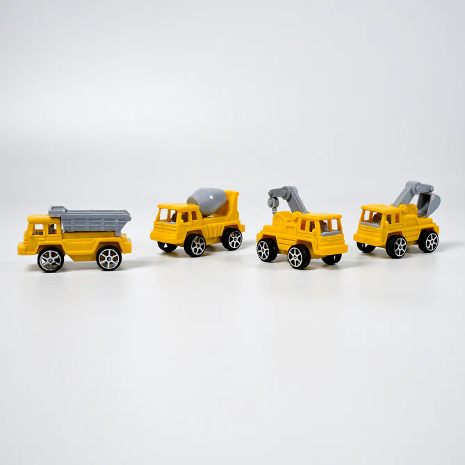 4512 MINI CONSTRUCTION TOY CONSTRUCTION TRUCK TOYS CONSTRUCTION VEHICLES ALLOY TRUCK HEAD, EXCAVATOR DIGGER BULLDOZER CRANE TOY FOR BOY GIRL TODDLER GIFTS - Image 5