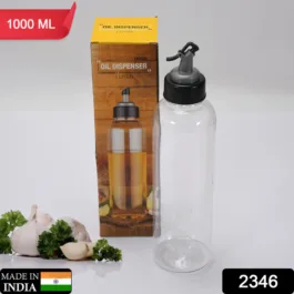 2346 OIL DISPENSER TRANSPARENT PLASTIC OIL BOTTLE | 1 LITER