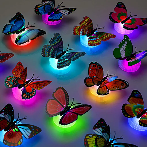 6278 THE BUTTERFLY 3D NIGHT LAMP COMES WITH 3D ILLUSION DESIGN SUITABLE FOR DRAWING ROOM, LOBBY. - Image 10
