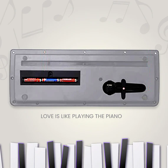 4515 PIANO MUSICAL KEYBOARD WITH MIC 37 MUSIC KEY KEYBOARD FOR KIDS TOY - Image 2