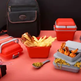 2144 AIRTIGHT LUNCH BOX WITH HANDLE & PUSH LOCK