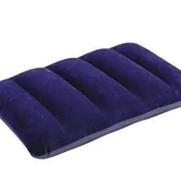 182 VELVET AIR INFLATABLE TRAVEL PILLOW (BLUE)