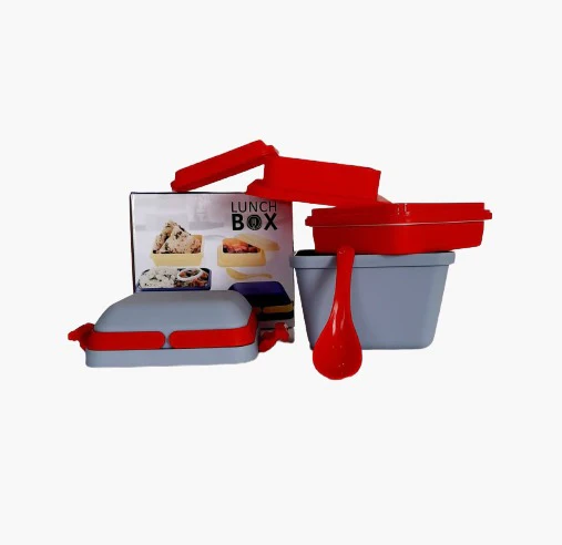 2144 AIRTIGHT LUNCH BOX WITH HANDLE & PUSH LOCK - Image 5