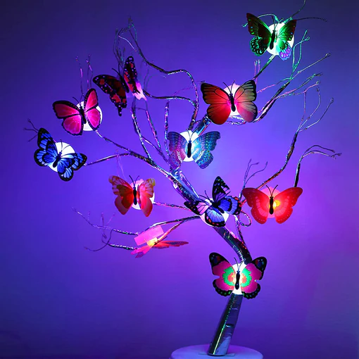6278 THE BUTTERFLY 3D NIGHT LAMP COMES WITH 3D ILLUSION DESIGN SUITABLE FOR DRAWING ROOM, LOBBY. - Image 3