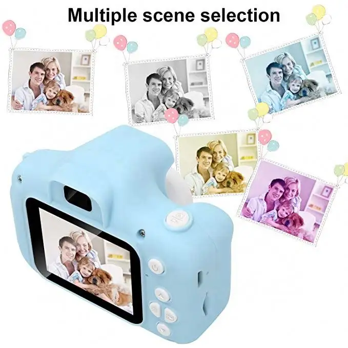 AE06 Kids Camera for Girls Boys, Kids Selfie Camera Toy 13MP 1080P HD Digital Video Camera for Toddler, Christmas Birthday Gifts for 3-10 Years Old Children (Multicolor) - Image 4