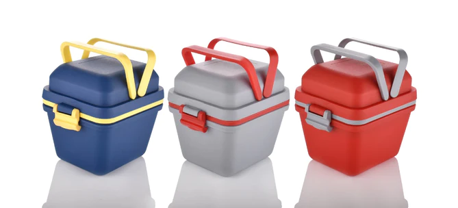 2144 AIRTIGHT LUNCH BOX WITH HANDLE & PUSH LOCK - Image 6