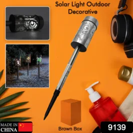 9139 SOLAR PATHWAY LIGHT SOLAR LAWN LIGHT GROUND PLUG LAMP WATERPROOF ENERGY SAVING OUTDOOR GARDEN PATH DECKING LIGHT LANDSCAPE LIGHTING