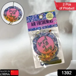 1392 AIR FRESHENER LONG-LASTING 30 DAY FRESHENER BATHROOM , OFFICE AND BEDROOM USE (PACK OF 2)
