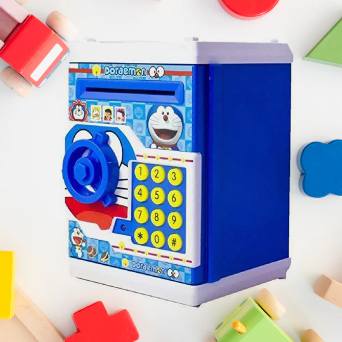 4508 MONEY SAFE ATM KIDS PIGGY SAVINGS BANK WITH ELECTRONIC LOCK PIGGY BANK ATM WITH PASSWORD, CARTOON PIGGY BANK FOR KIDS - Image 2