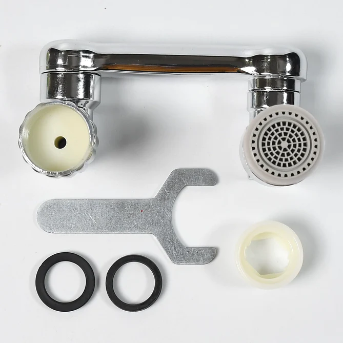 1509A SPLASH FAUCET FILTER FAUCET, 1080 ROTATING FAUCET SPRAYER HEAD DOUBLE O-RING DESIGN, MOVABLE TAP WATER SAVING, SINK AERATOR EXTENDER FOR BATHROOM KITCHEN - Image 6