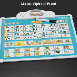 4602 LEARNING BOARD 2IN1 – EDUCATIONAL PAD FOR KIDS MUSICAL BOARD FOR ALPHABET ABC LEARNING TOY PLAY MAT & DRAWING WITH ONE DOODLE PEN