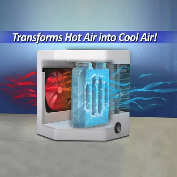 1488 MINI AIR CONDITIONER ARCTIC COOLER AIR COOLER HUMIDIFIER MINI PORTABLE AIR COOLER FAN ARCTIC AIR PERSONAL SPACE COOLER THE QUICK & EASY WAY TO COOL ANY SPACE AIR CONDITIONER - Image 7
