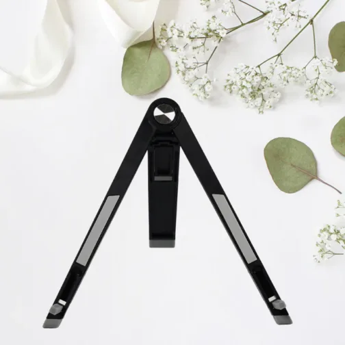 1430 SLIM TABLET MOBILE STAND ADJUSTABLE FOLDABLE TABLET STAND SCAFFOLD - Image 2