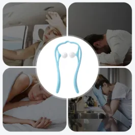 6593 NECK SHOULDER MASSAGER, 13.5X7.08IN PORTABLE RELIEVING THE BACK FOR MEN RELIEVING THE WAIST WOMEN