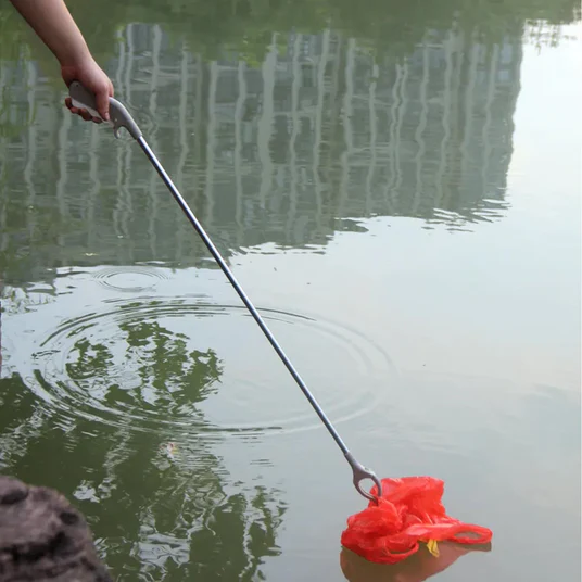 7534 GARBAGE LIFTER TOOL KITCHEN PICKER CLAW PICK UP RUBBISH HELPING HAND TOOL GARBAGE PICKER FLEXIBLE LIGHTWEIGHT TOOL - Image 4