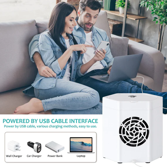 1488 MINI AIR CONDITIONER ARCTIC COOLER AIR COOLER HUMIDIFIER MINI PORTABLE AIR COOLER FAN ARCTIC AIR PERSONAL SPACE COOLER THE QUICK & EASY WAY TO COOL ANY SPACE AIR CONDITIONER - Image 4