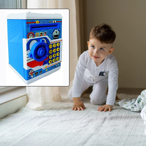 4508 MONEY SAFE ATM KIDS PIGGY SAVINGS BANK WITH ELECTRONIC LOCK PIGGY BANK ATM WITH PASSWORD, CARTOON PIGGY BANK FOR KIDS - Image 6