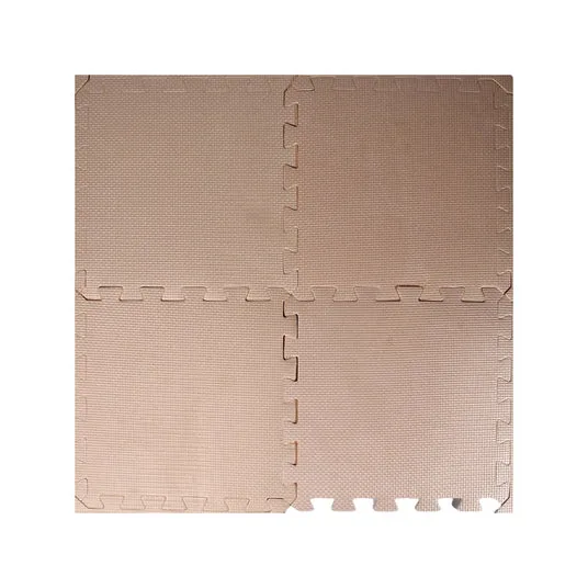 7539 KIDS MATS FOR FLOOR SOFT PLUSH FOAM BABIES PUZZLE INTERLOCKING PLAY MATS FOR CRAWLING PLAYING TILE MAT CARPET RUG FOR INFANTS AND TODDLERS (SIZE :- 63X63CM SET OF 4PC) - Image 4